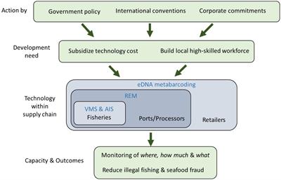 Emerging monitoring technologies to reduce illegal fishing activities at sea and prevent entry of fraudulent fish into markets